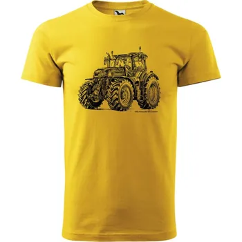 Tričko - CASE Puma 260 AFS Connect Barva: Žlutá (04), Velikost: 110 cm/4 roky, Střih: Pánské