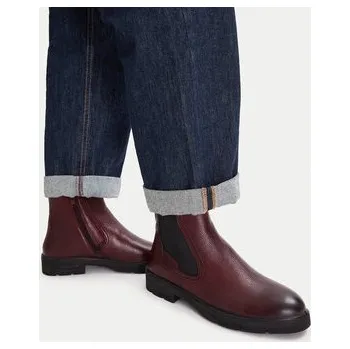 Dámská obuv Polokozačky Tamaris 1-25422-45 Bordó 38