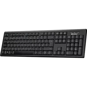 Klávesnice Sandberg USB Wired Office Keyboard Nord černá