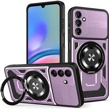 Pouzdro na mobilní telefon Techsuit RuggedCam pro Samsung Galaxy A05s fialová