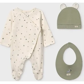 Kojenecký overall Kojenecké bavlněné dupačky Mayoral Newborn 9979 9979.1A.Newborn.9BYA zelená 77X, vel. 75