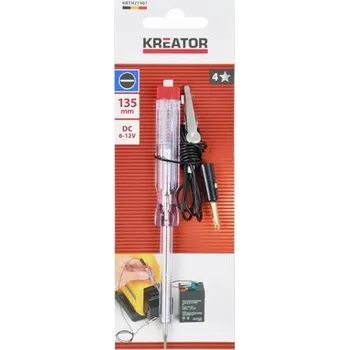 Zkoušečka Zkoušečka napětí VOLT TESTER 6-12V DC 135mm Kreator KRTH21901