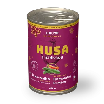 Krmivo pro psa Husa s nádivkou 400g