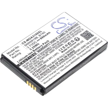 Baterie pro mobilní telefon Baterie Cameron Sino CS-MOA3100SL za Motorola SNN5819B - neoriginální