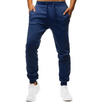 Pánské teplákové kalhoty modré Dstreet UX2709 XL