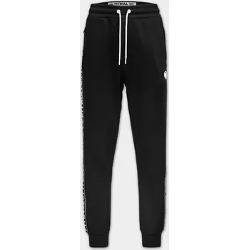 Tepláky PitBull West Coast TAPE LOGO - černá - PWCT_OLDTAPENEW_BLK Velikosti: M