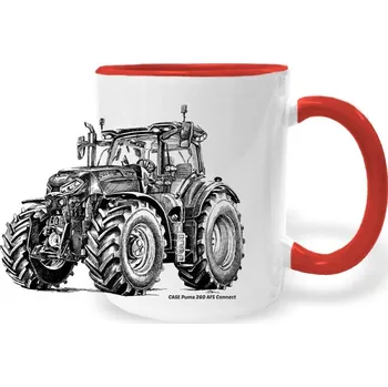 Hrnek - CASE Puma 260 AFS Connect Barva: Červená
