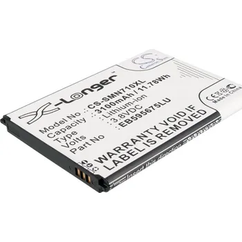 Baterie pro mobilní telefon Baterie Cameron Sino CS-SMN710XL pro Samsung GT-N7108 - neoriginální