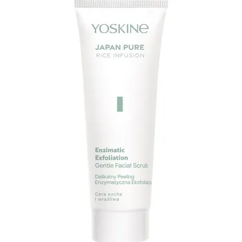 Přípravek na čištění pleti a oči Yoskine Japan Pure Rice Infusion Jemný enzymatický peeling 75ml