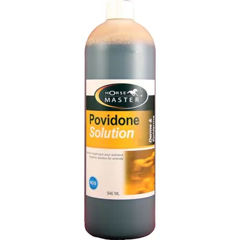 Kosmetika pro koně Horse Master Povidone Iodine 10% Solution Velikost balení v ml: 946 ml