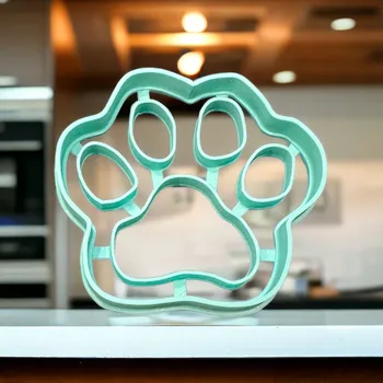 Vykrajovátko Vykrajovátko tlapka Barva 3D: Červená