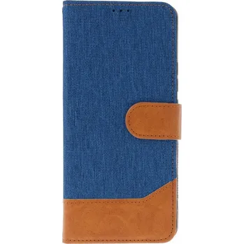 Pouzdro na mobilní telefon Pouzdro Jeans Xiaomi Redmi Note 14 knížkové modré (kryt neboli obal na Xiaomi Redmi Note 14)