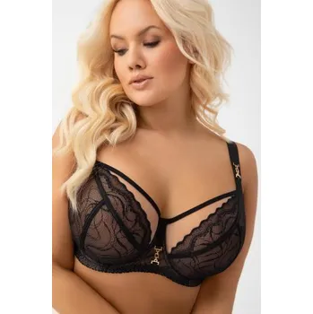 Podprsenka Nevyztužená podprsenka Gorsenia K975 Latika Černá 95E