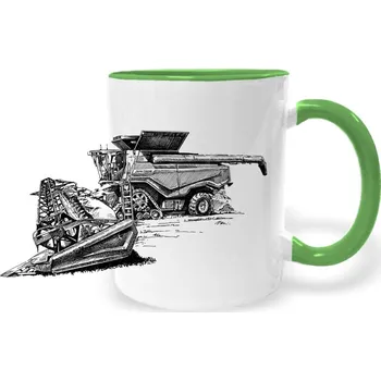 Hrnek - John Deere 9X Barva: Zelená