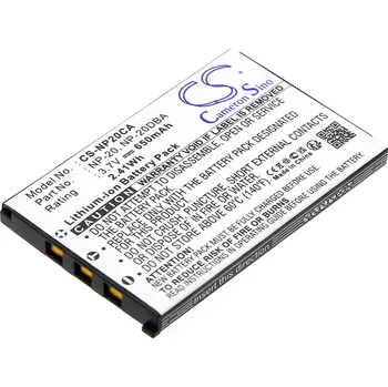Baterie Cameron Sino CS-NP20CA pro Casio Exilim EX-S3 - neoriginální
