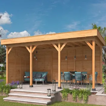 Přístřešek na auto Montovaná chata Oslo 6 L Tuindeco