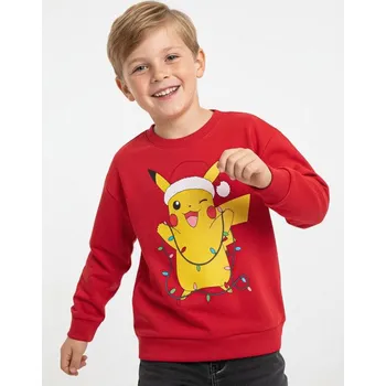 Chlapecká mikina Sinsay - Mikina Pokémon - červená - 605CB-33X - 605CB-33X-98-2