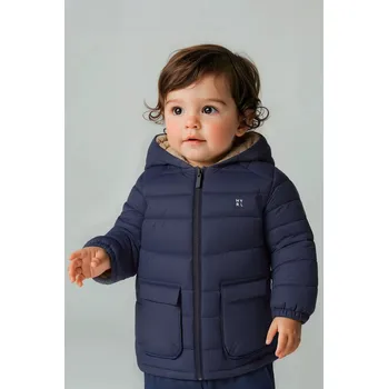 Dětská móda Dětská oboustranná bunda Mayoral 2420.3A.Baby.9BYA námořnická modř 59X, vel. 80