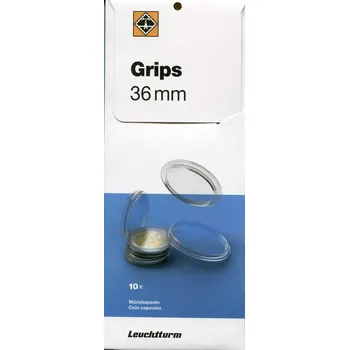 Leuchtturm GRIPS Ø 36 mm - mincovní kapsle (balení 10 ks)