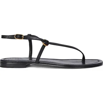 Dámské sandále Kožené sandály Polo Ralph Lauren Plo Rng Br Sandal 818932586002.001 černá 99X, EUR 38