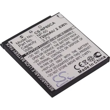 Baterie Cameron Sino CS-NP60CA pro Casio Exilim Zoom EX-Z90 - neoriginální