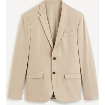 Pánské sako Celio Sako slim Funew2 1141492 Béžová 54