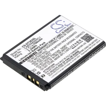 Baterie pro mobilní telefon Baterie Cameron Sino CS-OT383SL pro Alcatel One Touch 206 - neoriginální