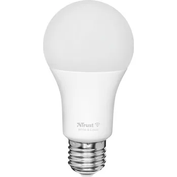 Osvětlení Trust Smart WiFi LED RGB&white ambience Bulb E27 barevná