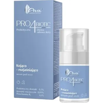 Pleťové sérum Ava Laboratorium Pro4Biotic zklidňující a rozjasňující oční sérum 15ml