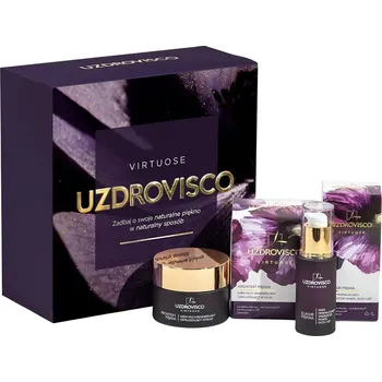 Pleťový krém UZDROVISCO Virtuose sada multiregenerační krém 50ml + krém na minimalizaci vrásek kolem očí a úst 30ml