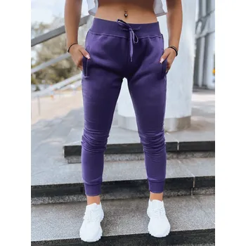 Dámské tepláky FITS fialové Dstreet UY0581 XL