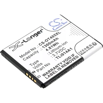 Baterie pro mobilní telefon Baterie Cameron Sino CS-OT405XL pro Alcatel OT-4027A - neoriginální
