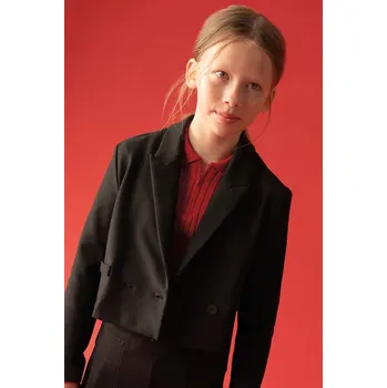 Dětská móda Dětské sako Mayoral 7427.8A.Junior.9BYA černá 99X, vel. 152