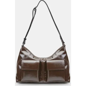 Kabelka Baťa dámská kabelka hobo s předními kapsami 9614372