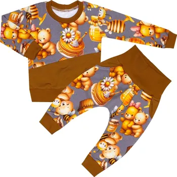 Tepláková souprava - Medík (bez kapuce) Velikost: 128