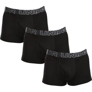 Boxerky Under Armour 3PACK pánské boxerky černé (1383891 001) XXL