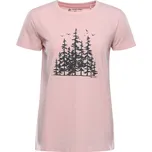 Dámské bavlněné tričko ALPINE PRO MOROLA velikost L-L potpourri