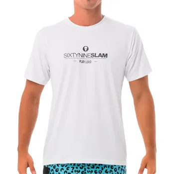 Pánské tričko Pánské tričko 69SLAM TEXTO WHITE UPF +30 (MTZXTO-WH) S MTZXTO-WH Možnost vrácení zboží ZDARMA do 120 dnů!