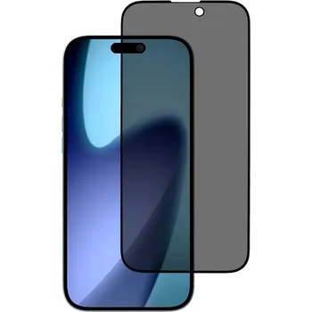 Tvrzené 3D Anti-Spy sklo s černým rámečkem pro iPhone 17 Pro