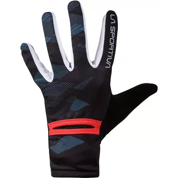 Rukavice Dámské běžecké rukavice La Sportiva Trail Gloves Black/Malibu Blue L