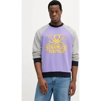 Pánská móda United Colors of Benetton 38JZU10B9 04X fialová S