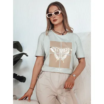 Dámské oblečení Glowy RY2597 tričko šedé M/L