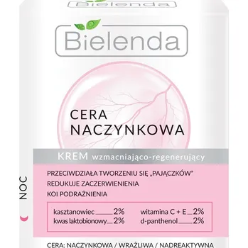 Pleťový krém Bielenda, Nočný krém na posilnenie a regeneráciu ciev 50ml