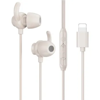 Sluchátka WEKOME YB07 sluchátka s konektorem Lightning - béžová