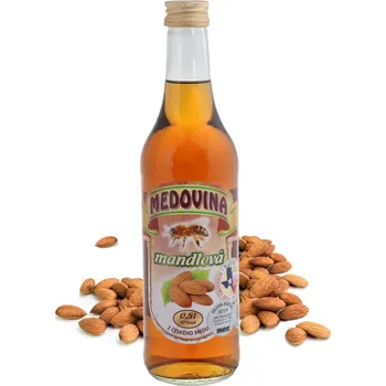 Medovina Medovina MANDLOVÁ 0,5l Jankar - oceněná Platinovou medailí v Americe