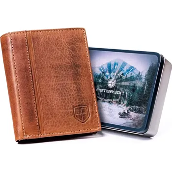 Peněženka Peterson Pánská peněženka v dárkové krabici - PTN N005-PCA TAN RFID