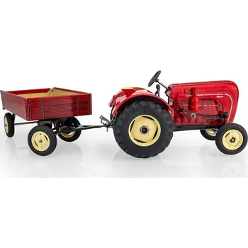 Hračka KOVAP Traktor PORSCHE DIESEL MASTER 419 S VALNÍKEM