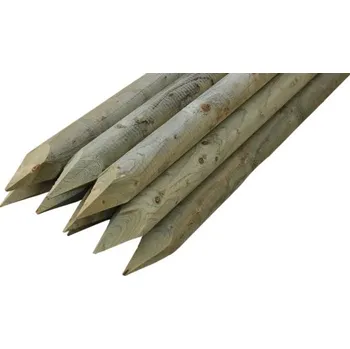 Ohradník Dřevěný kůl pro ohradník tlakově impregnovaný 80x1500mm - doprava zdarma od 2 000 Kč