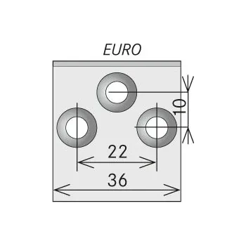 Náhradní nože EURO pro široké kleště-pár - doprava zdarma od 2 000 Kč