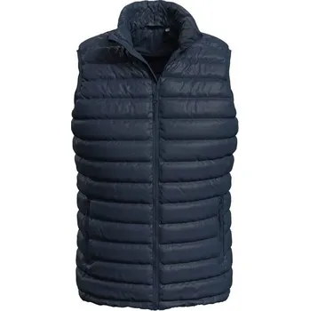Pánská bunda Stedman Pánská prošívaná vesta bez kapuce - Půlnoční modrá | 3XL